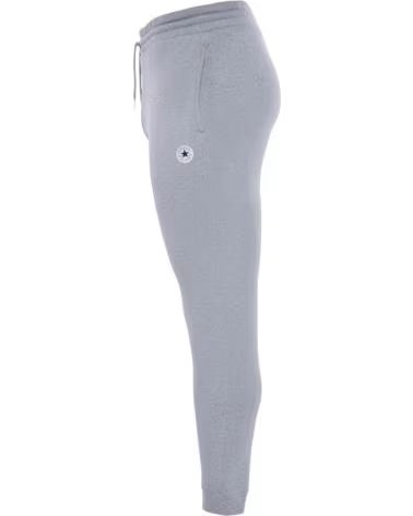 CONVERSE CONVERSE PANTALONE LUNGO IN COTONE DA UOMO GRIS