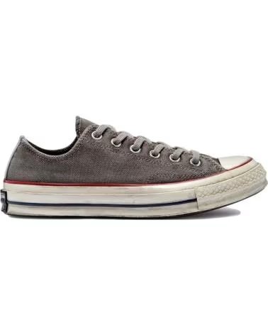CONVERSE CONVERSE CHUCK TAYLOR ALL STAR GUTTER 1970S SCARPE BASSE GRIGIO DONNA MULTICOLOR