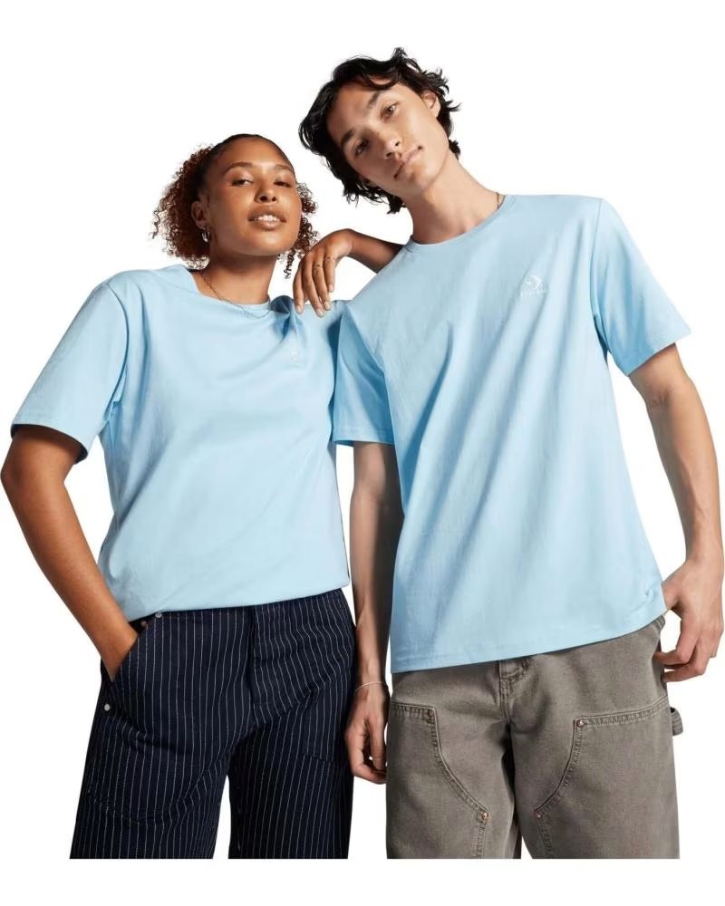 CONVERSE CAMISETA CONVERSE STAR CHEVRON TEE AZUL CLARO AZUL
