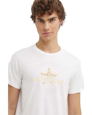 CONVERSE CAMISETA CONVERSE ALL STAR DE MANGA CURTA FEMININA BLANCO