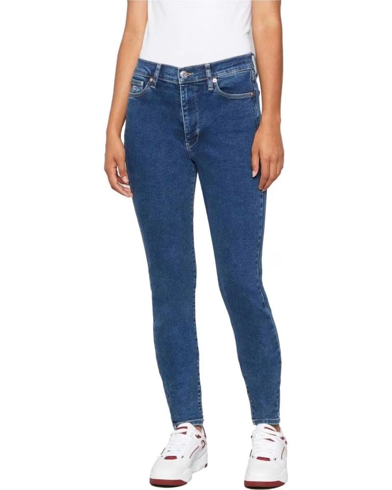 TOMMY JEANS JEANS SKINNY TOMMY JEANS DA DONNA BLU AZUL
