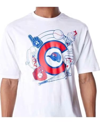 NEW ERA MAGLIETTA UNISEX NEW ERA CON LOGO BIANCO BLANCO