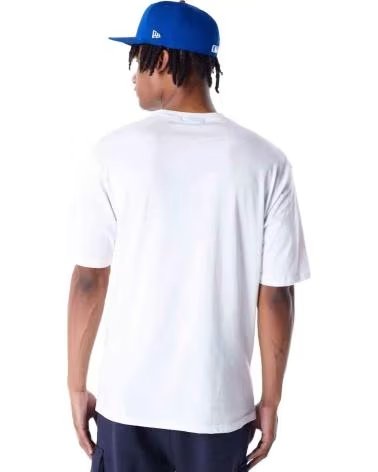 NEW ERA MAGLIETTA UNISEX NEW ERA CON LOGO BIANCO BLANCO