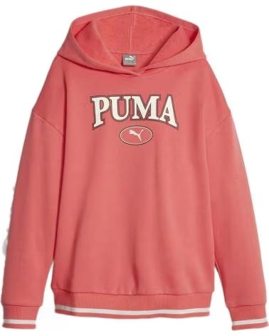 PUMA PUMA GIRLS´ HOODIE ROSA