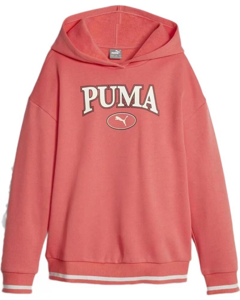 PUMA PUMA GIRLS´ HOODIE ROSA