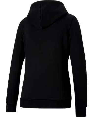 PUMA MOLETOM PUMA ESS LOGO FULL ZIP UNISSEX PRETO NEGRO