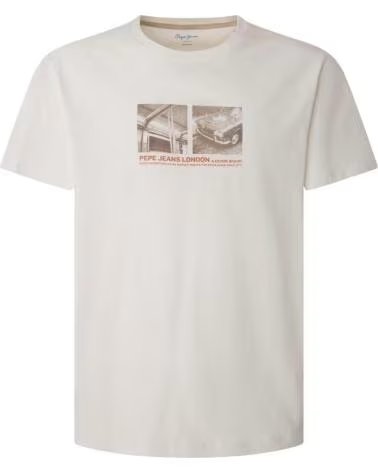 PEPE JEANS CAMISETA PEPE JEANS DE MANGA CORTA PARA HOMBRE BLANCO