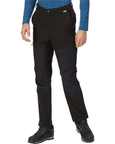 REGATTA PANTALON LARGO RMJ274R-800 EN PARA HOMBRE NEGRO