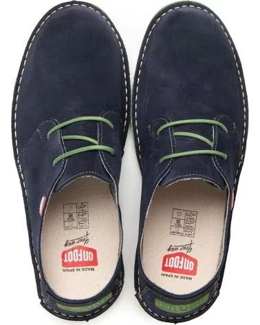 ON FOOT SAPATOS NÁUTICOS DE CAMURÇA AZUL MARINHO PARA HOMEM AZUL