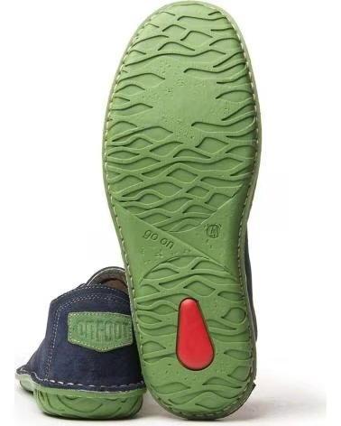 ON FOOT SAPATOS NÁUTICOS DE CAMURÇA AZUL MARINHO PARA HOMEM AZUL