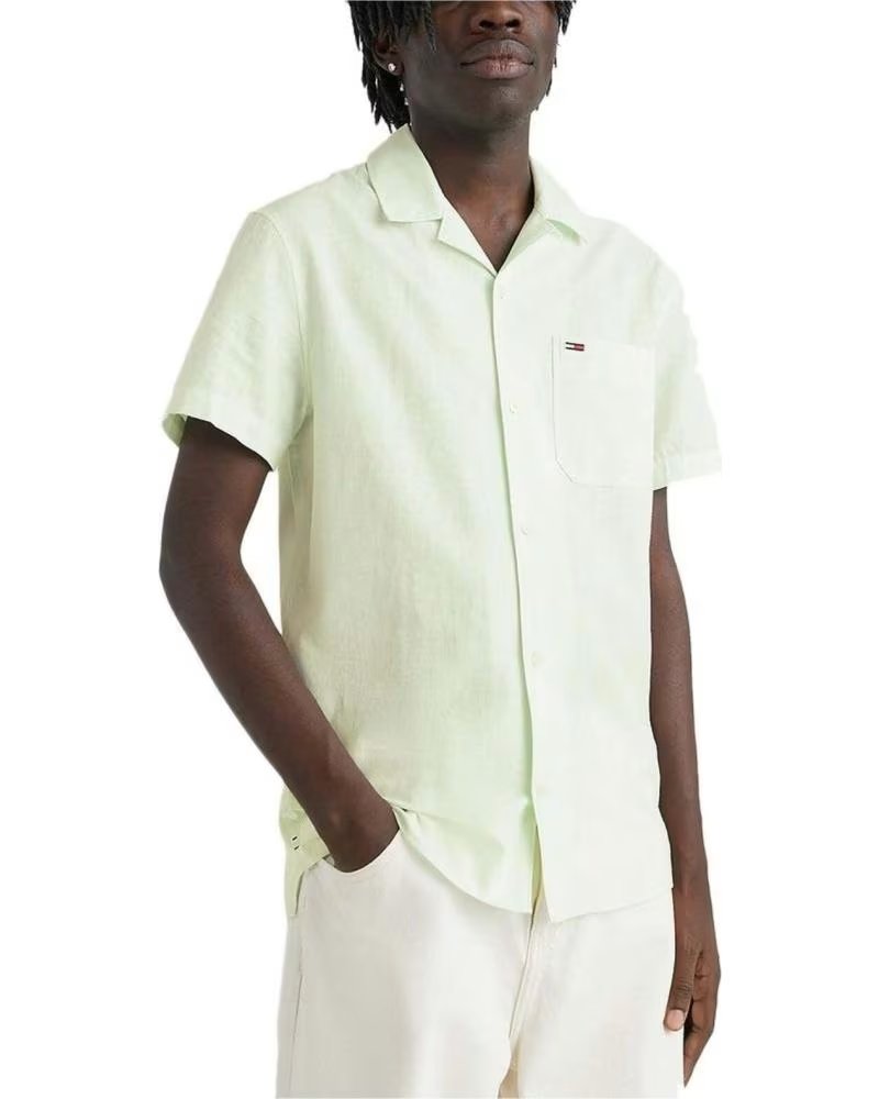 TOMMY JEANS TOMMY JEANS MEN´S SHORT SLEEVE SHIRT VERDE