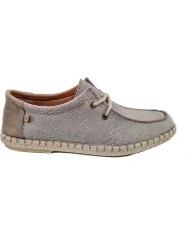 VERBENAS VERBENAS MOCASSINI IN TELA DA UOMO BEIGE BEIGE