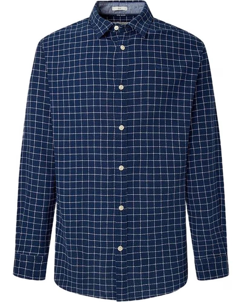 PEPE JEANS PEPE JEANS HERREN KAROHEMD AZUL