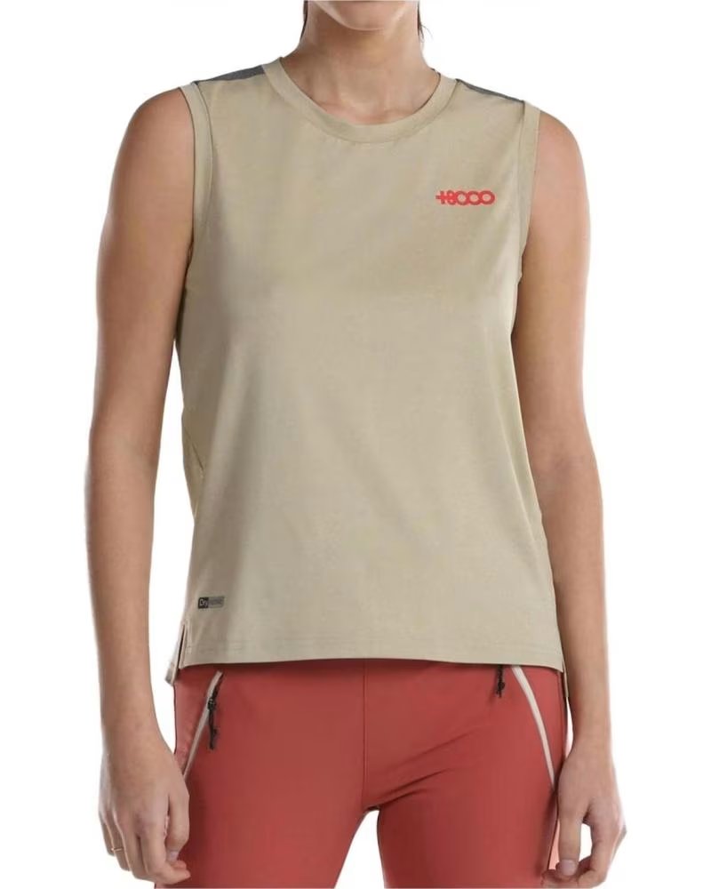 8000 CAMISETA DE TIRANTES DEPORTIVA MUJER BEIGE BEIGE