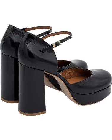 ANGEL ALARCON SAPATOS DE SALTO ENVERNIZADOS PRETOS ANGEL ALARCÓN FEMININOS NEGRO