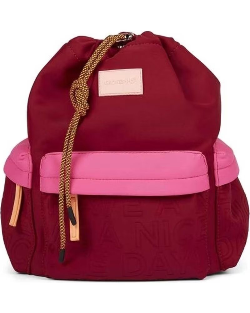 GIOSEPPO GIOSEPPO BACKPACK WOMEN RED AND PINK ROJO