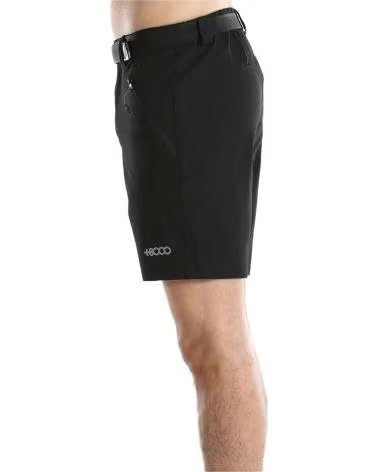 8000 PANTALÓN CORTO DEPORTIVO NEGRO PARA HOMBRE NEGRO