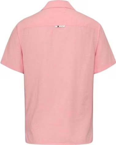 TOMMY JEANS CAMISA TOMMY JEANS MANGA CURTA MASCULINA ROSA
