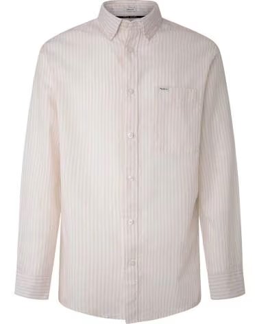 PEPE JEANS CAMISA DE LINHO PEPE JEANS MASCULINA BEGE BEIGE