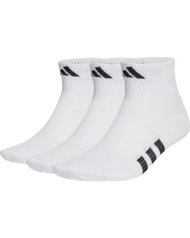 ADIDAS PACK DE 3 CALCETINES ADIDAS PERFORMANCE LIGHT MID3P UNISEX BLANCOS BLANCO
