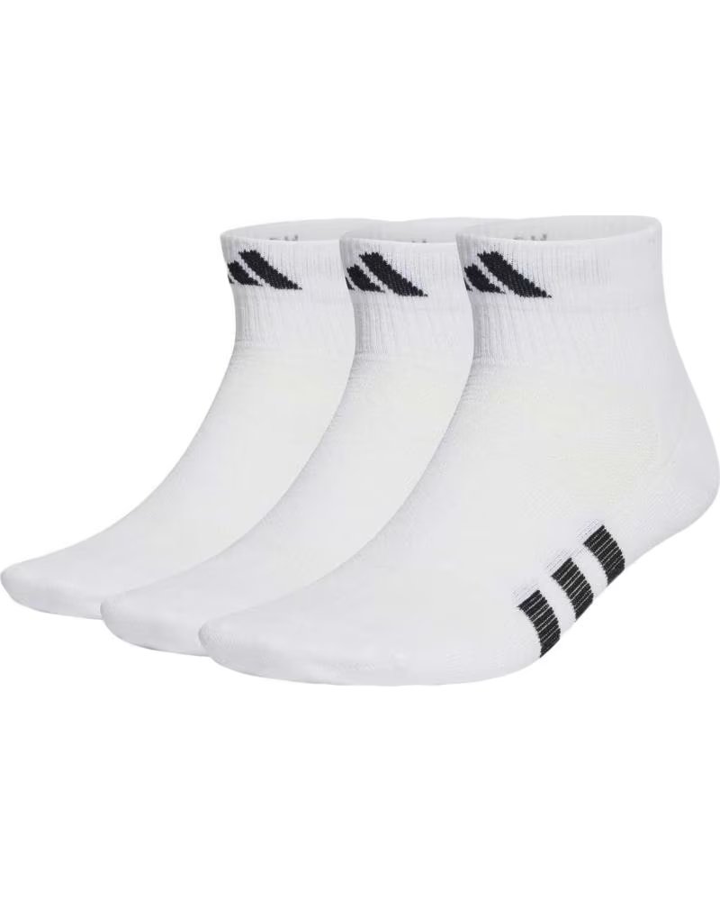 ADIDAS PACK DE 3 CALCETINES ADIDAS PERFORMANCE LIGHT MID3P UNISEX BLANCOS BLANCO