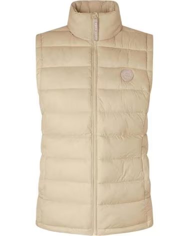PEPE JEANS GILET TRAPUNTATO PEPE JEANS DA DONNA BEIGE BEIGE