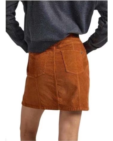 PEPE JEANS PEPE JEANS WOMEN´S CORDUROY BUTTON-FRONT SKIRT NARANJA