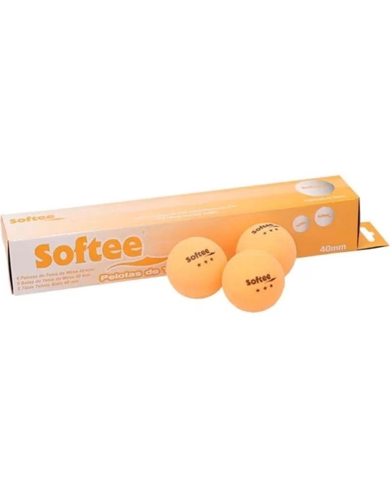 JIM SPORTS SALTES TENNISBÄLLE ORANGE (3ER-PACK) NARANJA