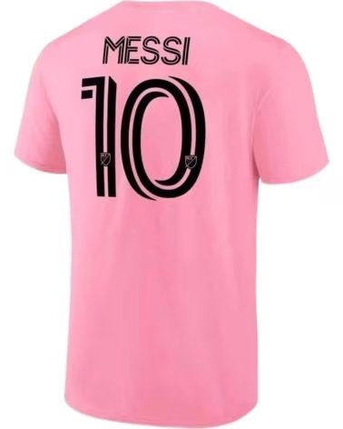FANATICS CAMISA DE FUTEBOL ROSA MASCULINA INTER MIAMI CF MESSI 10 ROSA