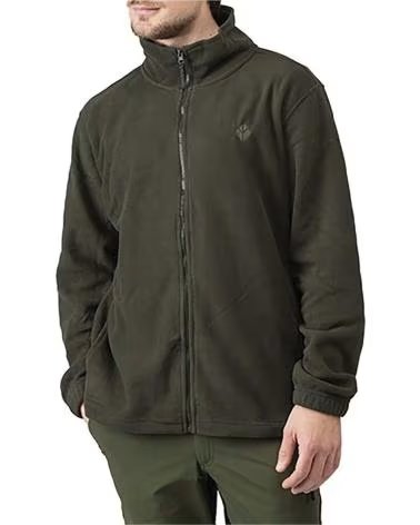 ALPHADVENTURE ALPHADVENTURE MEN´S GREEN FULL ZIP FLEECE VERDE
