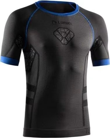 LURBEL T-SHIRT TECHNIQUE LURBEL À MANCHES COURTES POUR HOMME NEGRO