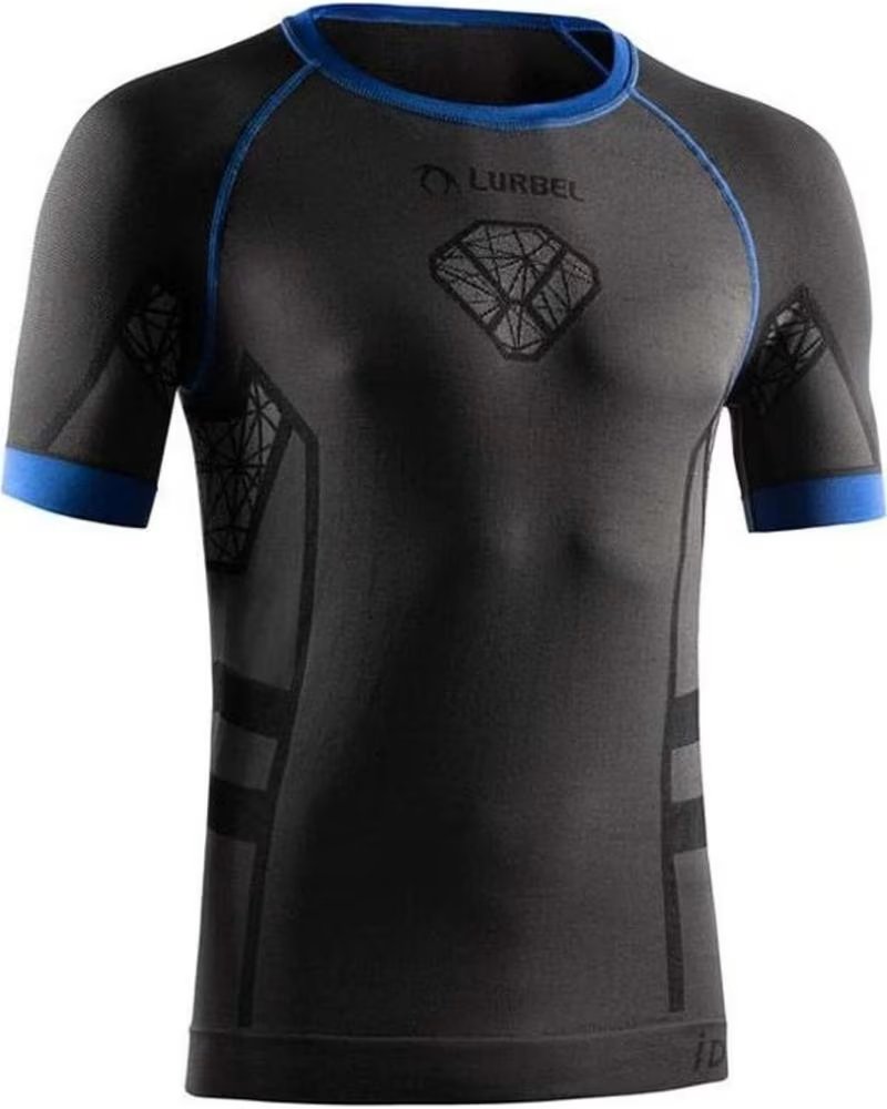 LURBEL T-SHIRT TECHNIQUE LURBEL À MANCHES COURTES POUR HOMME NEGRO