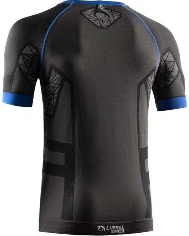 LURBEL T-SHIRT TECHNIQUE LURBEL À MANCHES COURTES POUR HOMME NEGRO