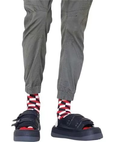 HAPPY SOCKS HAPPY SOCKS KAROMUSTER SOCKEN IN DUNKELBLAU, ROT UND WEISS BLANCO