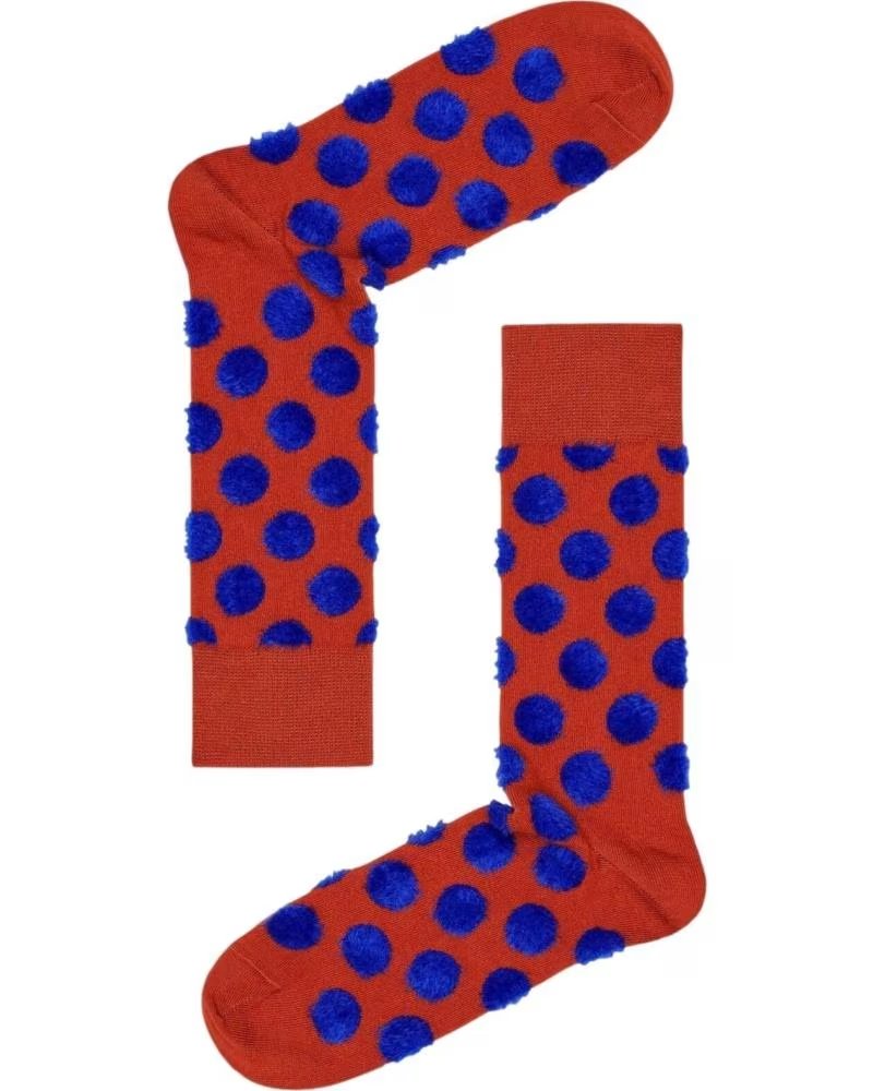 HAPPY SOCKS HAPPY SOCKS SOCKEN MIT BRAUNEN UND BLAUEN PUNKTEN MARRóN