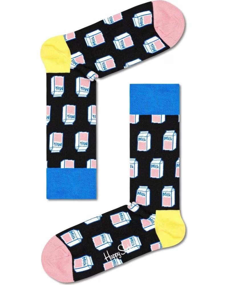 HAPPY SOCKS MEIAS HAPPY SOCKS COM ESTAMPA DE FANTASMA NEGRO