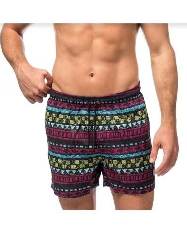 ALPHADVENTURE BAÑADOR ESTAMPADO PARA HOMBRE ALPHADVENTURE NEGRO