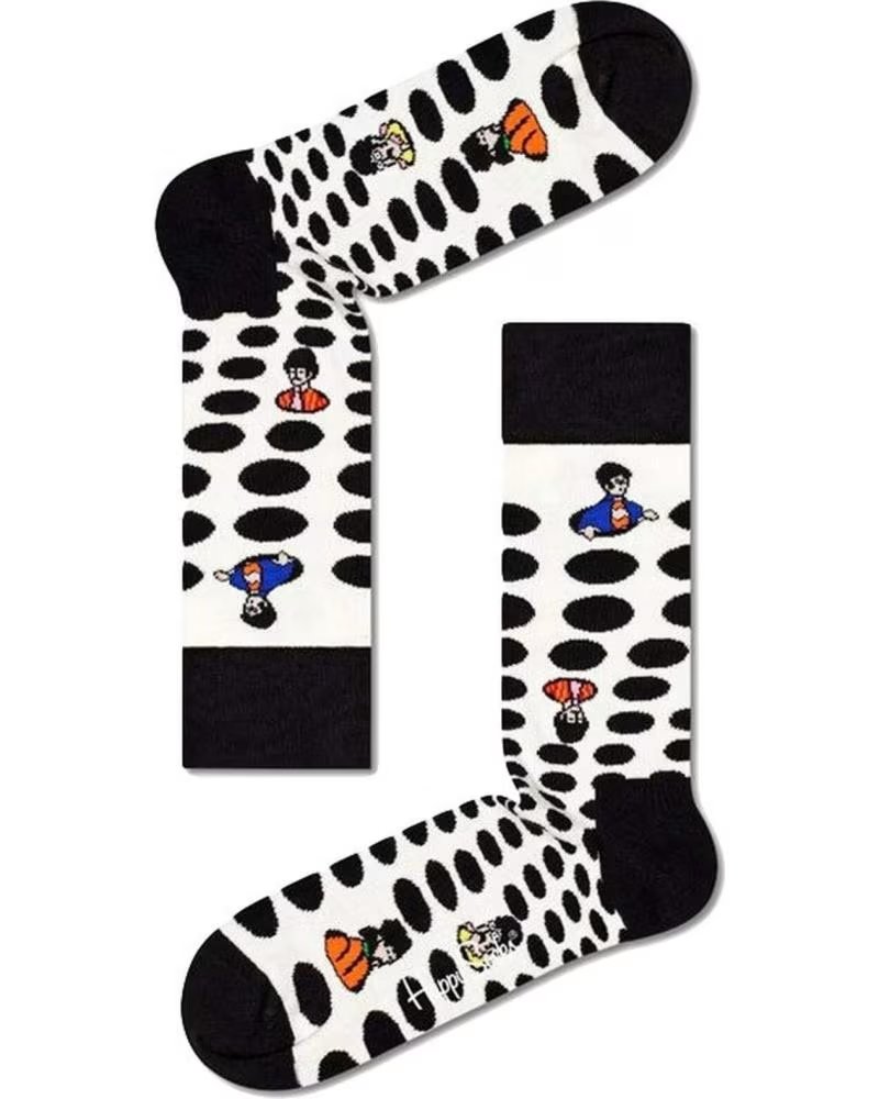 HAPPY SOCKS HAPPY SOCKS SOCKEN MIT TUPFENMUSTER UND FLIEGE BLANCO
