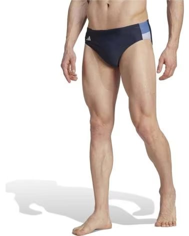 ADIDAS COSTUME DA BAGNO ADIDAS 3 STRISCE UOMO BLU NAVY AZUL