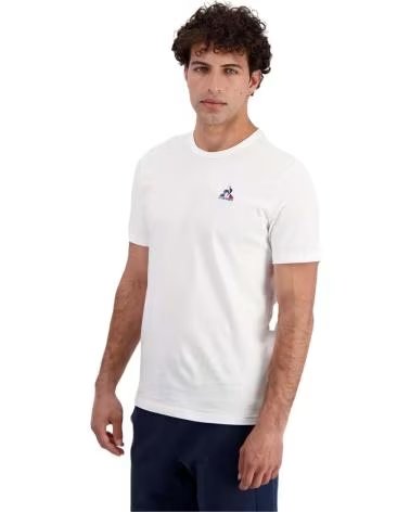 LE COQ SPORTIF MAGLIETTA LE COQ SPORTIF A MANICHE CORTE DA UOMO BLANCO