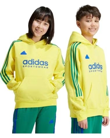 ADIDAS ADIDAS J NP HOODIE FOR KIDS AMARILLO