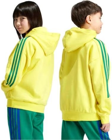 ADIDAS ADIDAS J NP HOODIE FOR KIDS AMARILLO