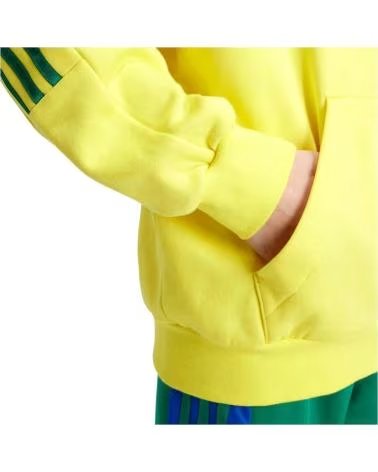 ADIDAS ADIDAS J NP HOODIE FOR KIDS AMARILLO