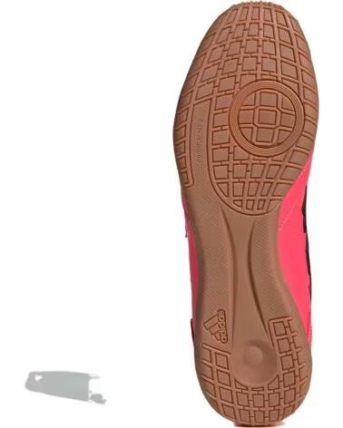 ADIDAS BOTAS DE FUTBOL SALA EN PARA HOMBRE ROSA