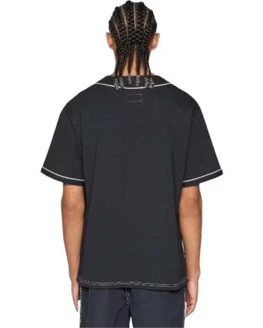 CONVERSE CAMISETA CONVERSE DE BÉISBOL NEGRA PARA HOMBRE NEGRO