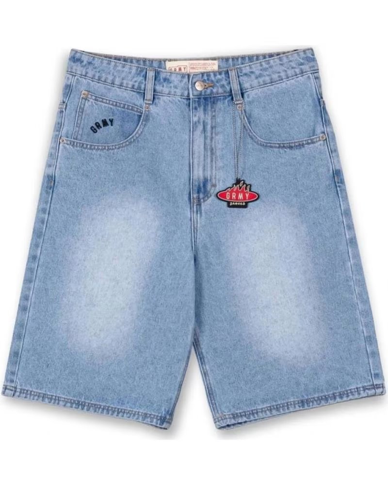 GRIMEY SHORTS JEANS MASCULINOS GRIMEY AZUL