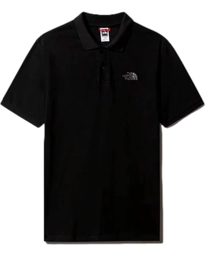 THE NORTH FACE THE NORTH FACE KURZARM-POLOHEMD FÜR HERREN NEGRO