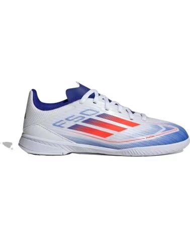 Sportschuhe für Mädchen und Junge ADIDAS ADIDAS F50 LEAGUE IN J HALLENFUSSBALLSCHUHE FÜR KINDER BLANCO
