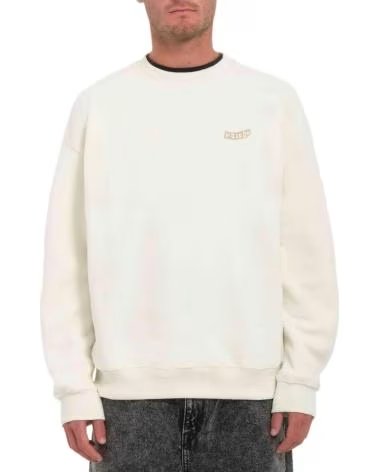 VOLCOM FELPA CON CAPPUCCIO VOLCOM DA UOMO BLANCO