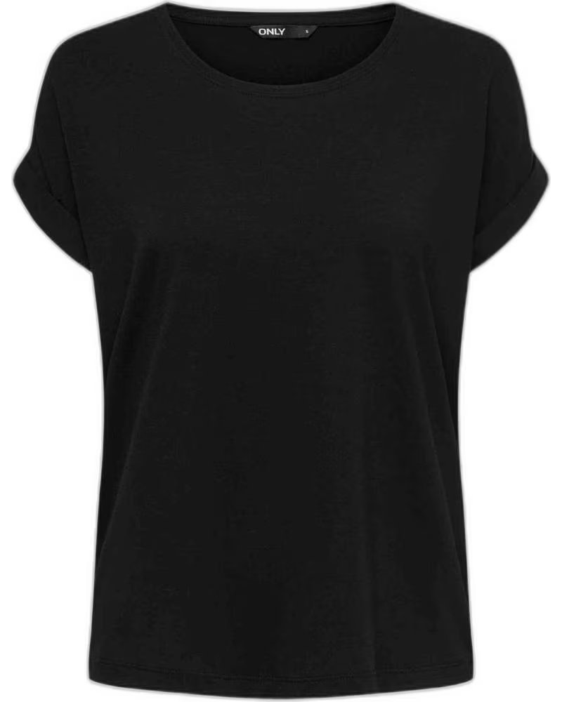 ONLY CAMISETA DE MANGA CORTA 15106662-BLACK EN PARA MUJER NEGRO
